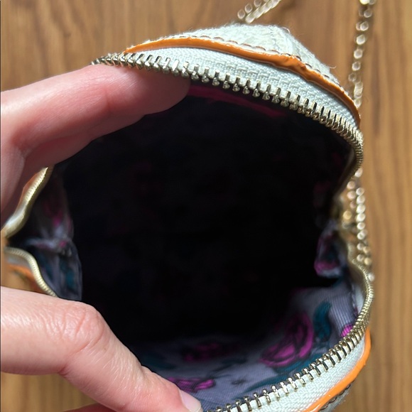 Betsey Johnson Glittery Halloween candy corn bag - Picture 3 of 3